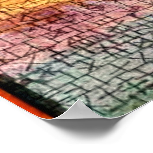 Poster Klee - Pépinière (Coin)