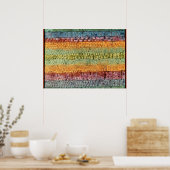 Poster Klee - Pépinière d'arbres (Cuisine)