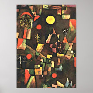 Poster Klee - Pleine lune