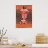 Poster Klee - Portrait de Mme P. dans le Sud (Cuisine)