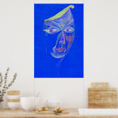 Poster Klee - Portrait d'un Oriental (Cuisine)