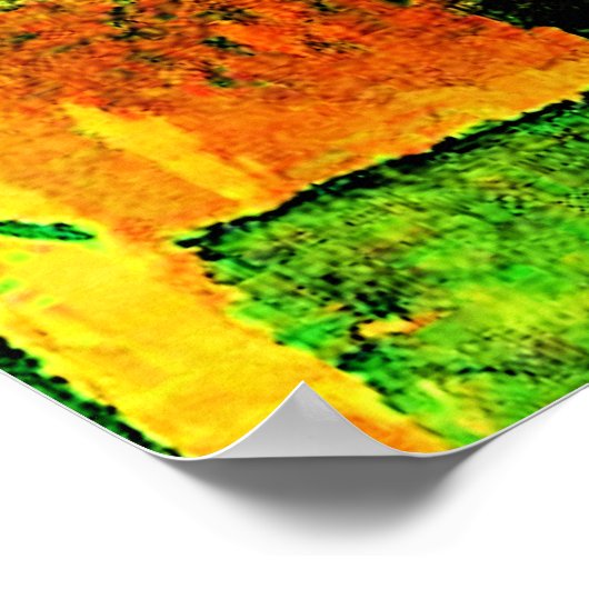 Poster Klee - Red and White Domes (Coin)