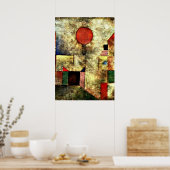 Poster Klee: Red Balloon (Cuisine)