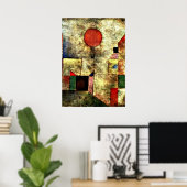 Poster Klee: Red Balloon (Bureau à domicile)