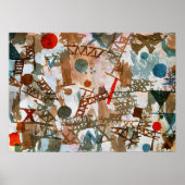 Poster Klee - Réflexions sur la bataille (Devant)