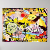 Poster Klee - Soleil levant (Devant)