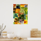 Poster Klee - Souvenir d'un jardin (Cuisine)