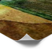 Poster Klee - Souvenir d'un jardin (Coin)