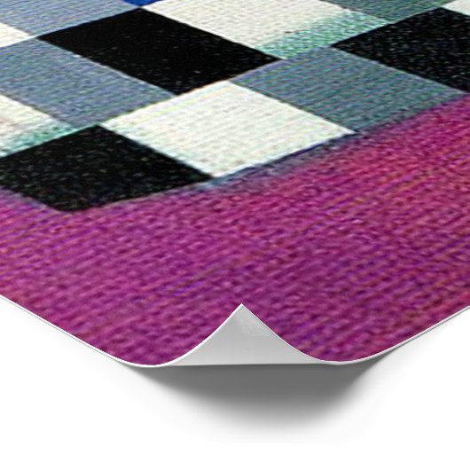 Poster Klee - Super échecs (Coin)