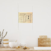 Poster Klee - Tapis, oeuvres d'art abstraites (Cuisine)