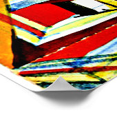 Poster Klee - Transparent en perspective agrandi (Coin)