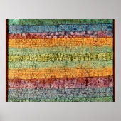 Poster Klee - Tree Nursery, oeuvre d'art abstraite popula (Devant)