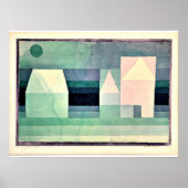 Poster Klee - Trois Maisons (Devant)