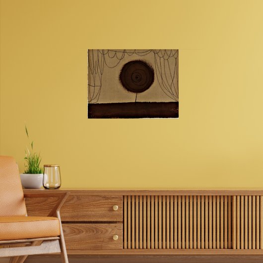 Poster Klee - Une Fleur se produit (Salon 2)