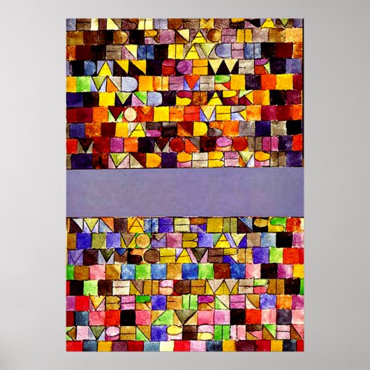 Poster Klee - Une fois émergé de Grey of Night (Devant)