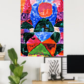 Poster Klee - Une pression de Tegernsee (Bureau à domicile)