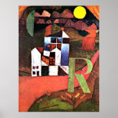 Poster Klee - Ville de R (Devant)