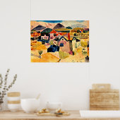 Poster Klee - Vue sur Saint Germain (Cuisine)