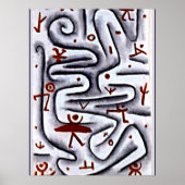 Poster Klee - Zone des grands esprits (Devant)