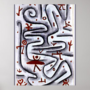 Poster Klee - Zone des grands esprits