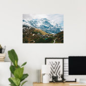 Poster Kleine Scheidegg Mountain pass Suisse (Bureau à domicile)