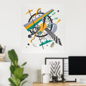 Poster Kleine Welten IV de Kandinsky (Bureau à domicile)