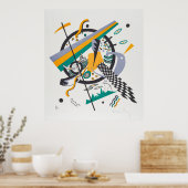 Poster Kleine Welten IV de Kandinsky (Cuisine)