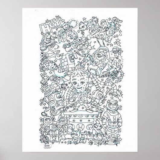 Poster kleuren (Voorkant)