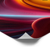 poster kleurenmengselgrafiek het mengen gidsdeeg v (Hoek)