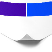 Poster kleurenwiel (Hoek)