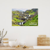 Poster Klifbrekkufossar, Islande (Cuisine)