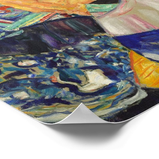 Poster Klimt - Berceau bébé 1896 (Coin)