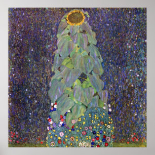 Poster Klimt ~ C'est Sonnenblume