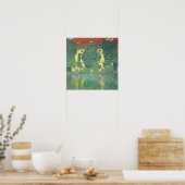 Poster Klimt - Chambre à Attersee (Cuisine)