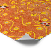 Poster Klimt - Chorale Du Paradient Gel (Coin)