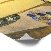 Poster Klimt - Dessin préparatoire pour le palais Stoclet (Coin)