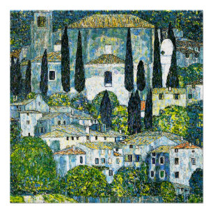 Poster Klimt - Église à Cassone