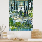 Poster Klimt - Église à Cassone (Cuisine)