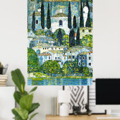 Poster Klimt - Église à Cassone (Bureau à domicile)