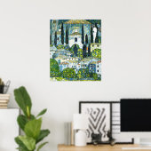 Poster Klimt - Église à Cassone (Bureau à domicile)