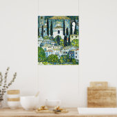 Poster Klimt - Église à Cassone (Cuisine)