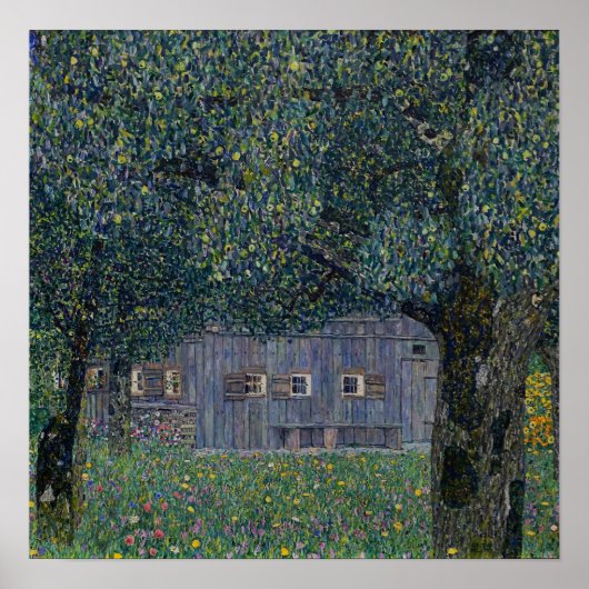 Poster Klimt - Ferme En Haute-Autriche 1911 (Devant)