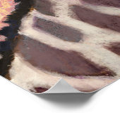 Poster Klimt Giraffe | Couronne De Fleurs (Coin)