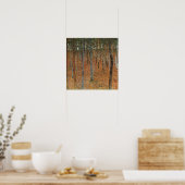 Poster Klimt - hêtraie 1902 (Cuisine)