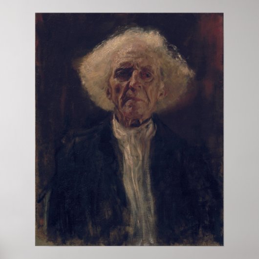 Poster Klimt - Homme aveugle (Devant)