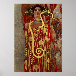 Poster Klimt - Hygieia