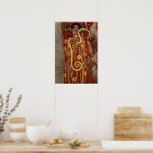 Poster Klimt - Hygieia (Cuisine)
