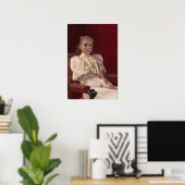 Poster Klimt - Jeune fille assise (Bureau à domicile)