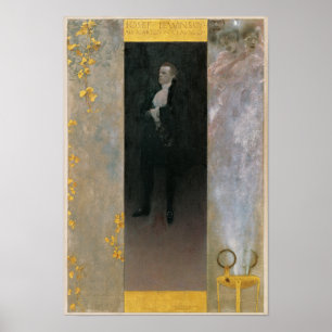 Poster Klimt Josef Lewinsky en Carlos Print