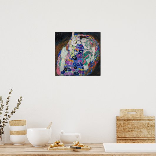 Poster Klimt - La Vierge (Cuisine)
